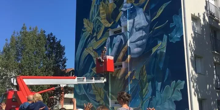 Street artiste Ratur - Muralis à Saint-Paul-lès-Dax