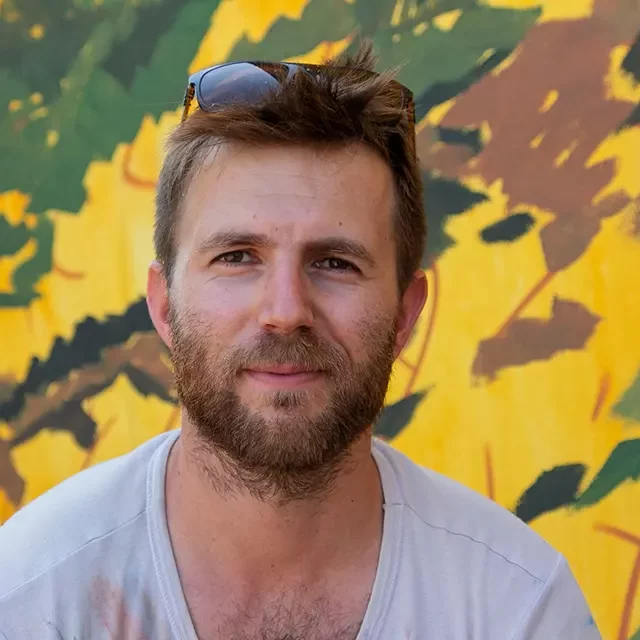 Félix Wysocki Apaiz, street artiste à Saint-Paul-lès-Dax.