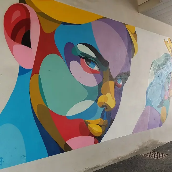 Alber, fresque pour Muralis à Dax