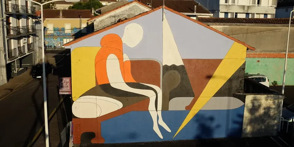 Jean-Luc Feugeas - Festival de street-art Muralis à Dax.